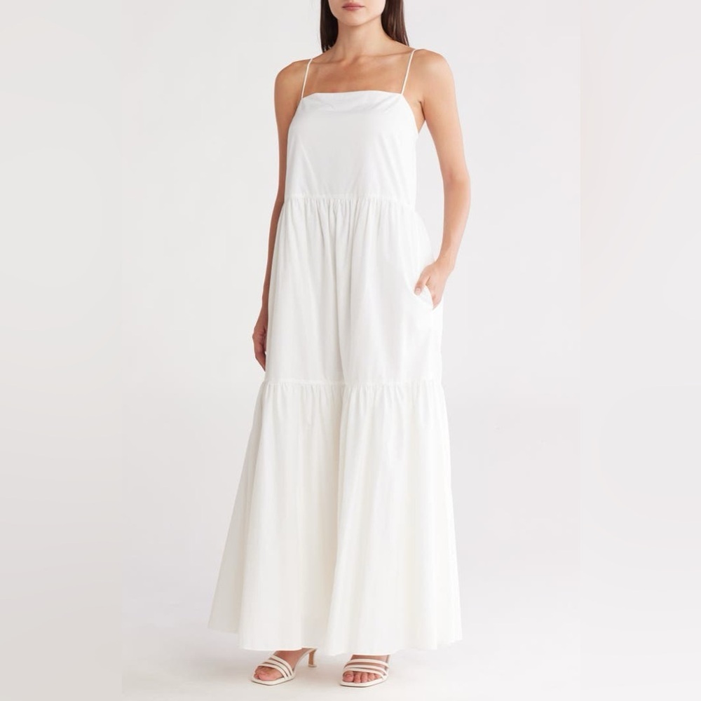 Rag & Bone White Leilah Poplin Dress
Elegant White Maxi Dress